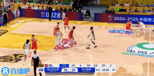 就是纠缠!孙铭徽紧贴防守&生断鄢手骐 反击轻松左手上空篮!
